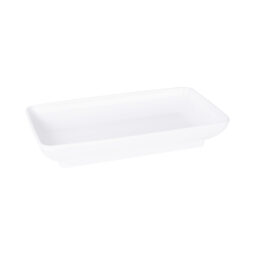 M85145-NW - Melamine Rectangular Platter - White