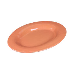 D1013OV-STC - Melamine Oval Platter - Sunburn Terra Cotta
