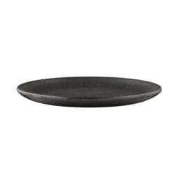 ECO66R-B - Melamine Round Plate - Black