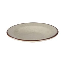 DB878M-V - Melamine Round Crackle Pasta/Soup Bowl - Vanilla