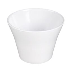 MC32-W - Melamine Medium Crock - White
