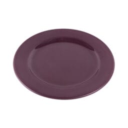 DGP9R-PG - Melamine Round Plate - Purple Glaze