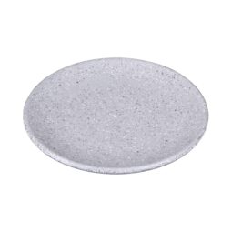 RT6R-GS - Melamine Round Plate - Granite Stone