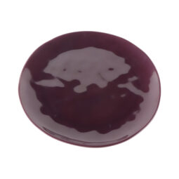 DG9R-PG - Melamine Round Plate - Purple Glaze