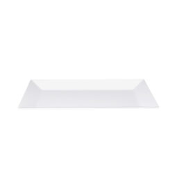 M1018RC-NW - Melamine Rectangular Platter - White