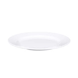 D915-W - Melamine Round Plate - White