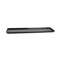 M3081-B - Melamine Rectangular Beaded Edge Tray - Black