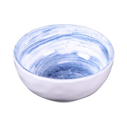 D4238R-ND - Melamine Round Bowl - Navy Design