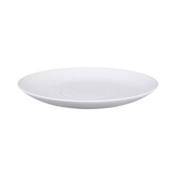 JW7009-W - Melamine Round Plate - White