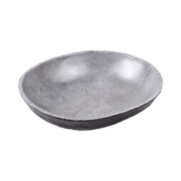 M14123OV-CO - Melamine Oval Bowl - Coal