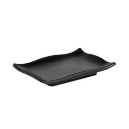 JW4030-B - Melamine Rectangular Tray - Black