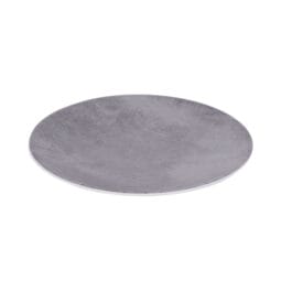 B20294-CM - Melamine Round Plate - Cement