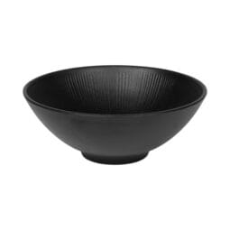 B382950-B - Melamine Round Bowl - Black