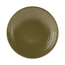 D10RR-LIZ - Melamine Round Pebble Plate - Lizard
