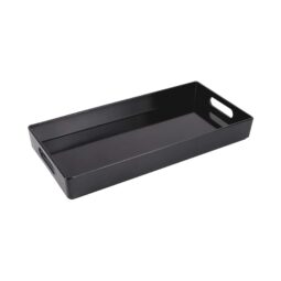 M7162-B - Melamine Rectangular Tray - Black