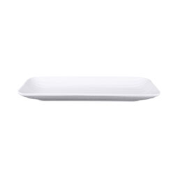 JW5411-W - Melamine Rectangular Wave Tray - White