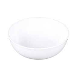 M11R4-NW - Melamine Round Bowl - White
