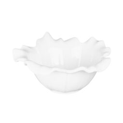 M94FP-NW - Melamine Medium Round Flower Bowl - White
