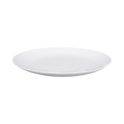 JW7011-W - Melamine Round Plate - White