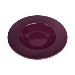 DGB915R-PG - Melamine Round Past/Soup Bowl - Purple Glaze