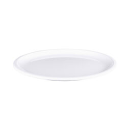 M16118R-W - Melamine Round Coupe Platter - White