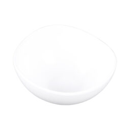 M65OV-NW - Melamine Almost Oval Bowl - White