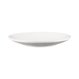 D9RR-W - Melamine Round Pebble Plate - White