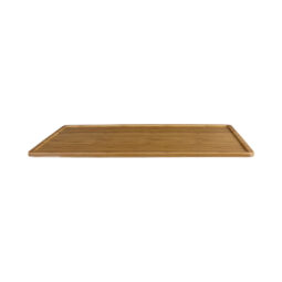 M2012RCFP-BB - Melamine Rectangular Serving Board - Bamboo