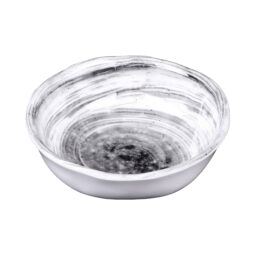 D4134R-BD - Melamine Round Bowl - Black Design