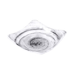 D712SQ-BD - Melamine Square Bowl - Black Design