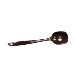 MSP12-AUB - Melamine Solid Spoon - Aubergine