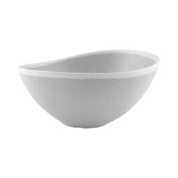 B172072-GD - Melamine Irregular Bowl - Glacier Design