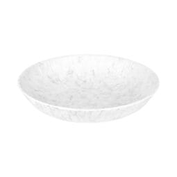 B381885-GYM - Melamine Round Coupe Bowl - Gray Marble