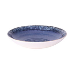 B427090-IB - Melamine Round Bowl - Indigo Blue