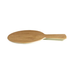M7RW-BB - Melamine Round Serving Board - Bamboo