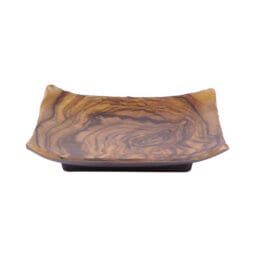 D958SQ-SEQ - Melamine Square Plate - Sequoia