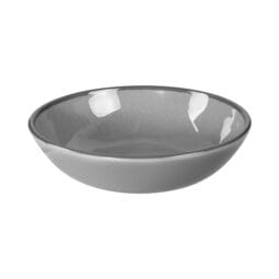 DB8225M-G - Melamine Round Crackle Bowl - Gray