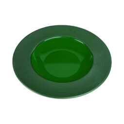 DGB1015R-GRG - Melamine Round Past/Soup Bowl - Green Glaze