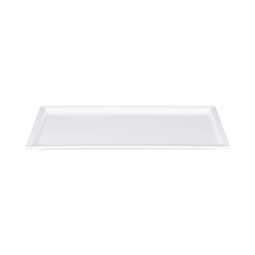M147-W - Melamine Rectangular Serving Platter - White