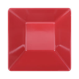 M1212SQ-CBR - Melamine Square Bowl - Cranberry