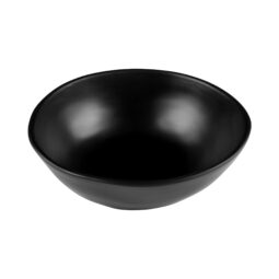 RT93R-B - Melamine Round Bowl - Black