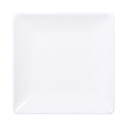 M1111SQ-NW - Melamine Square Plate - White