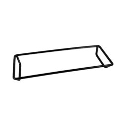 QSS8202-RC - Melamine Rubber Coated Steel Rack - Black