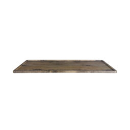 M2012RCFP-DW - Melamine Rectangular Serving Board - Driftwood