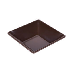 DB772SQ-AUB - Melamine Square Bowl - Aubergine