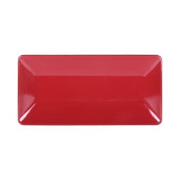 M168RC-CBR - Melamine Rectangular Platter - Cranberry