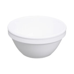 B4375-W - Melamine Bouillon Cup - White