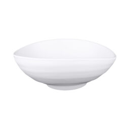 JW1409-W - Melamine Oval Bowl - White