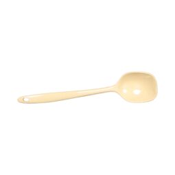 MSP12-BCY - Melamine Solid Spoon - Banana Crepe