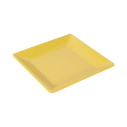 D99SQ-OO - Melamine Square Plate - Olive Oil